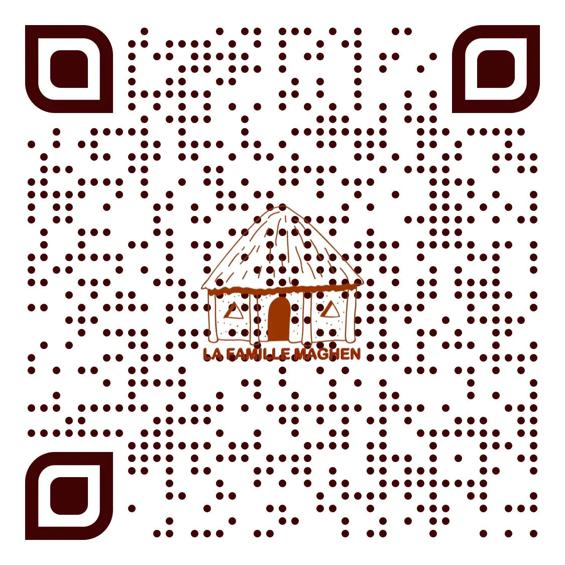 QR code vers le portail d’engagement de La Famille Maghen